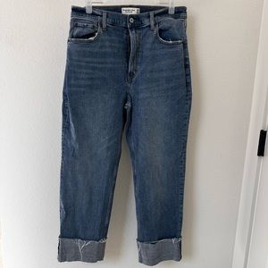 Abercrombie, Ankle Straight, Ultra High Rise - NEVER WORN